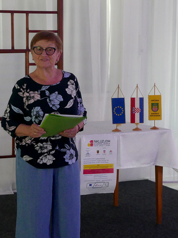 Završan konferencija projekta Zaželi Katarina Bajsić